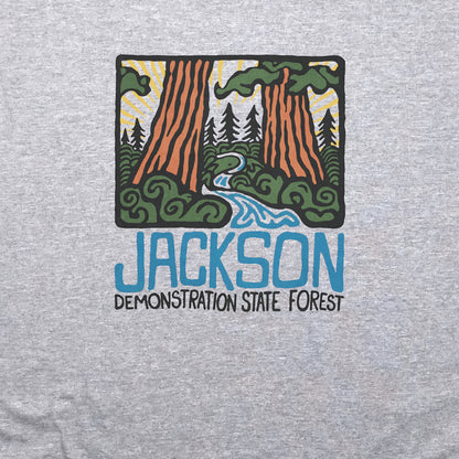 Jackson Demonstration State Forest Crewneck Sweatshirt Adventure and Outdoors Themed Sweatshirt