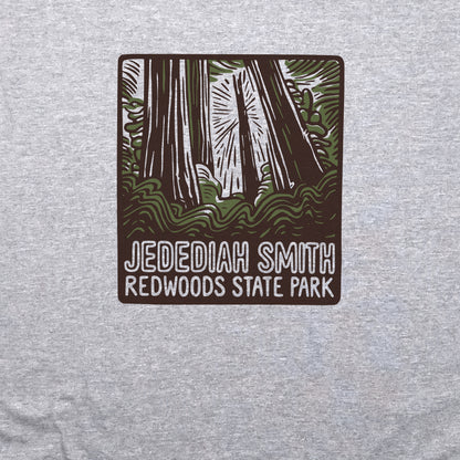 Jedediah Smith Redwoods State Park Crewneck Sweatshirt Adventure and Outdoors Themed Sweatshirt