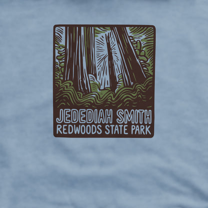 Jedediah Smith Redwoods State Park Crewneck Sweatshirt Adventure and Outdoors Themed Sweatshirt