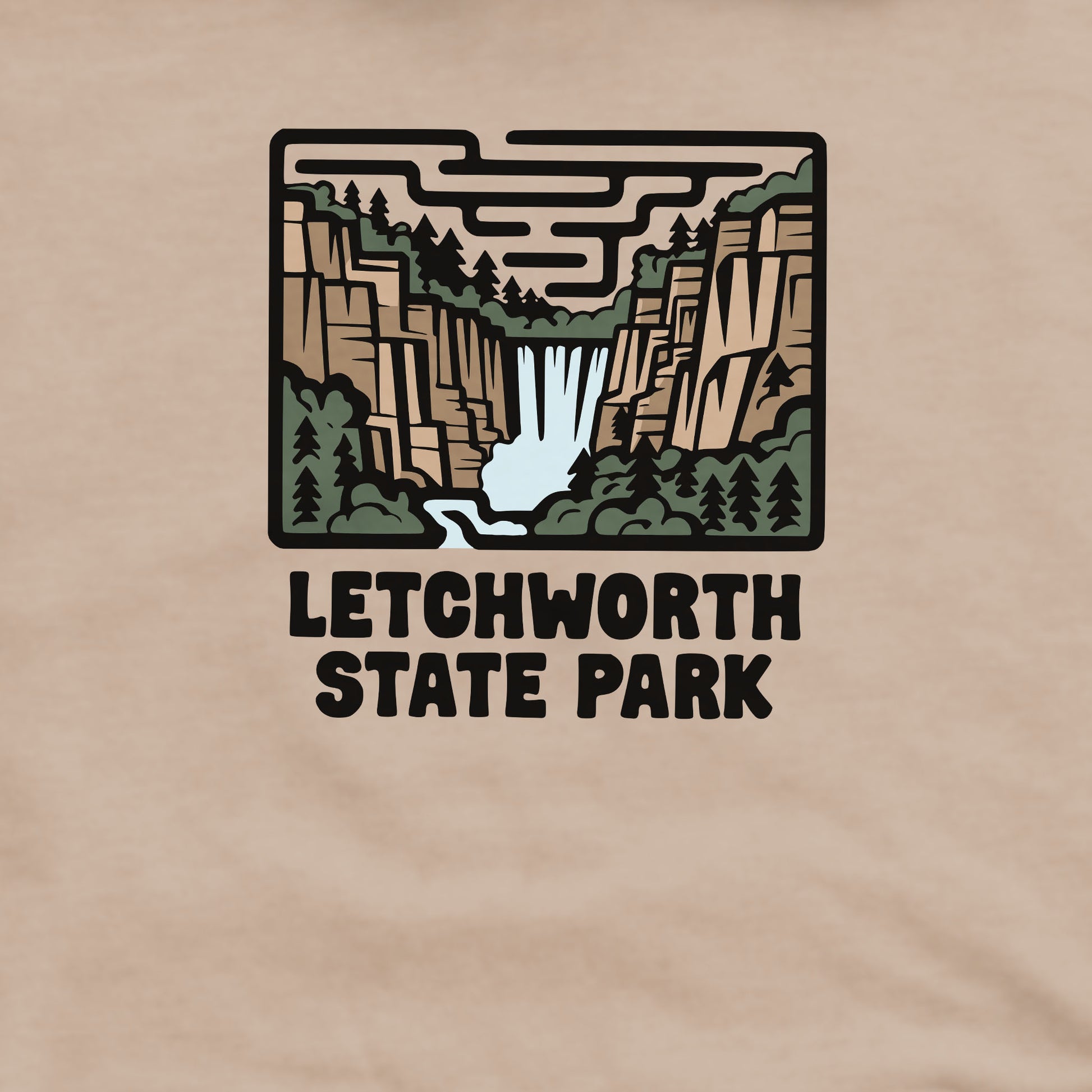 Letchworth State Park Crewneck Sweatshirt Adventure and Outdoors Themed Sweatshirt