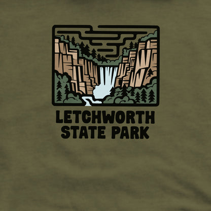 Letchworth State Park Crewneck Sweatshirt Adventure and Outdoors Themed Sweatshirt