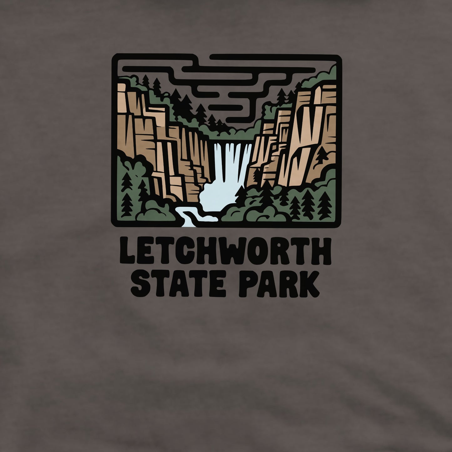Letchworth State Park Crewneck Sweatshirt Adventure and Outdoors Themed Sweatshirt