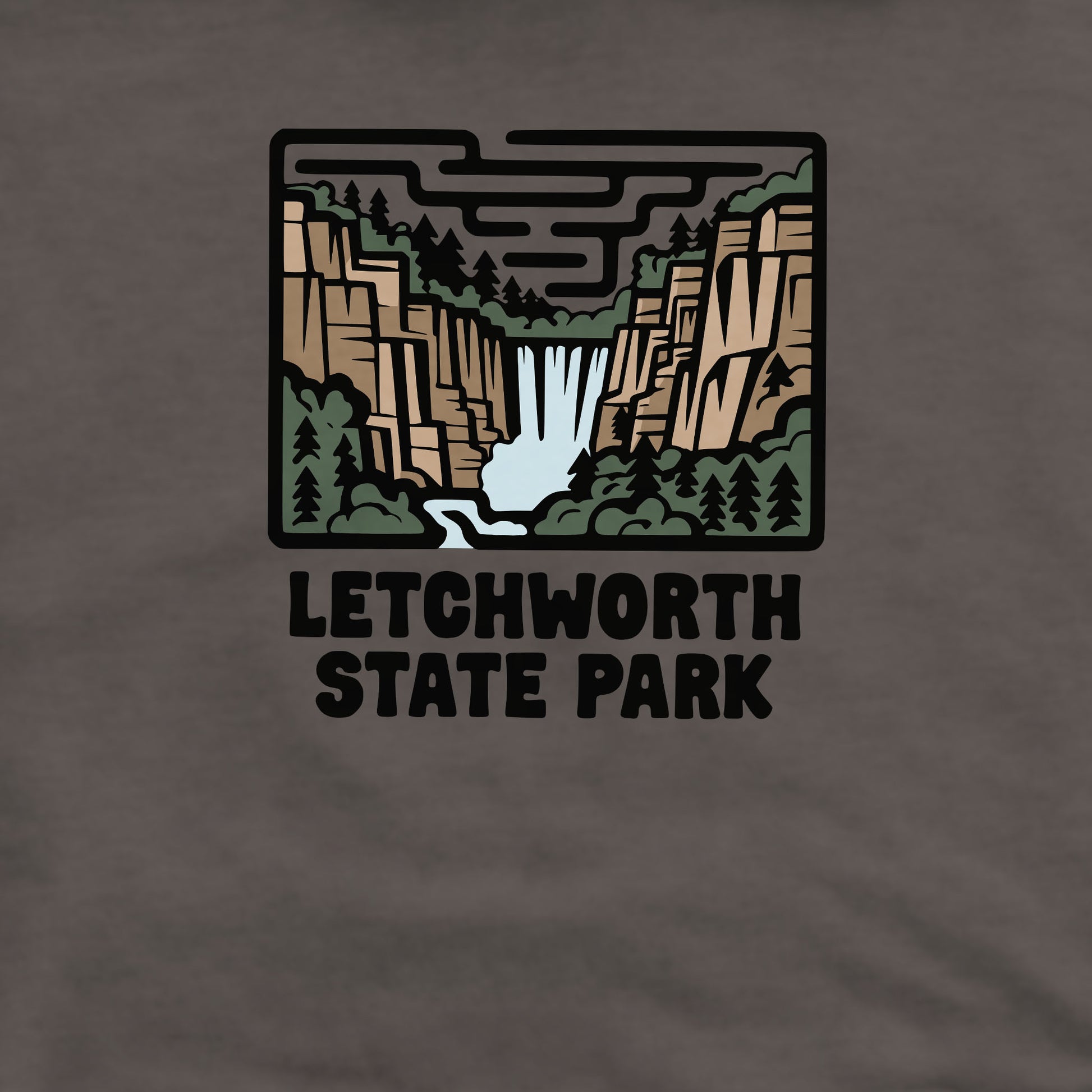 Letchworth State Park Crewneck Sweatshirt Adventure and Outdoors Themed Sweatshirt