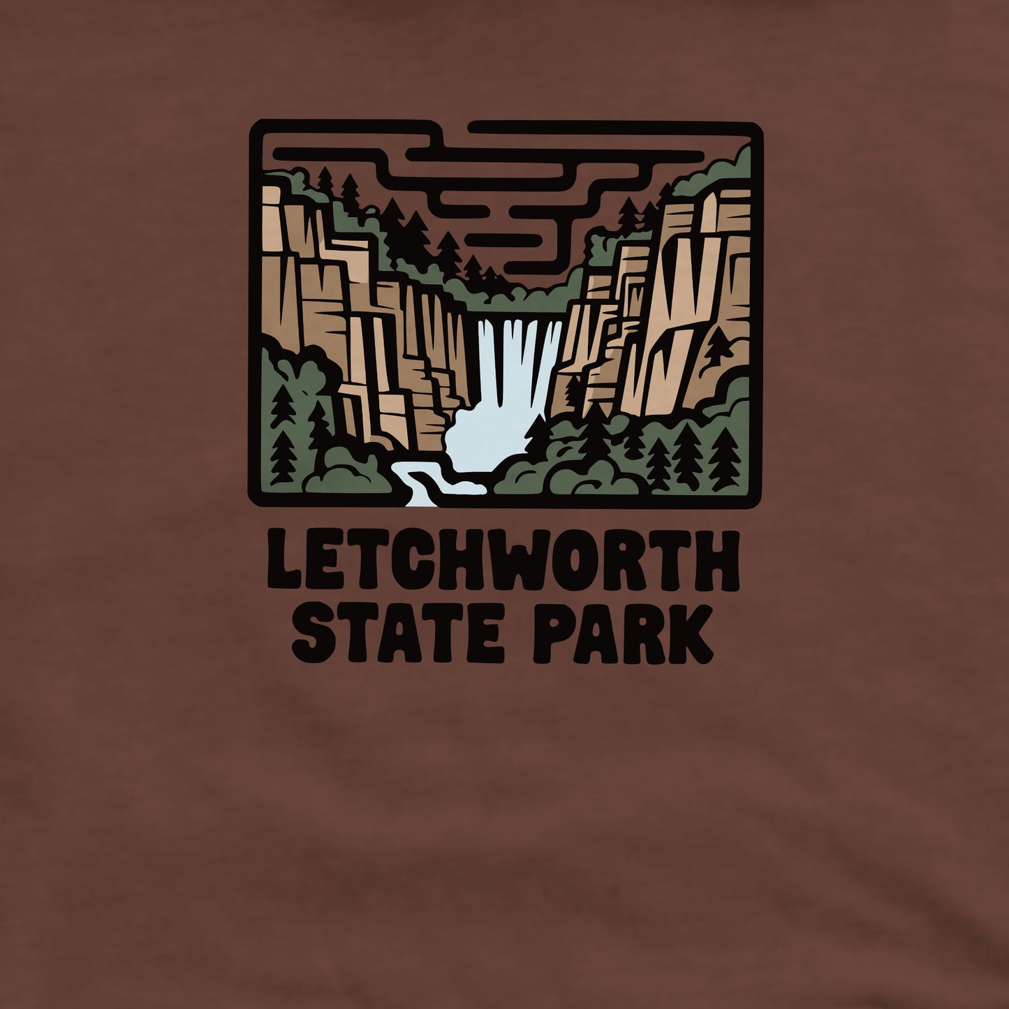 Letchworth State Park Crewneck Sweatshirt Adventure and Outdoors Themed Sweatshirt