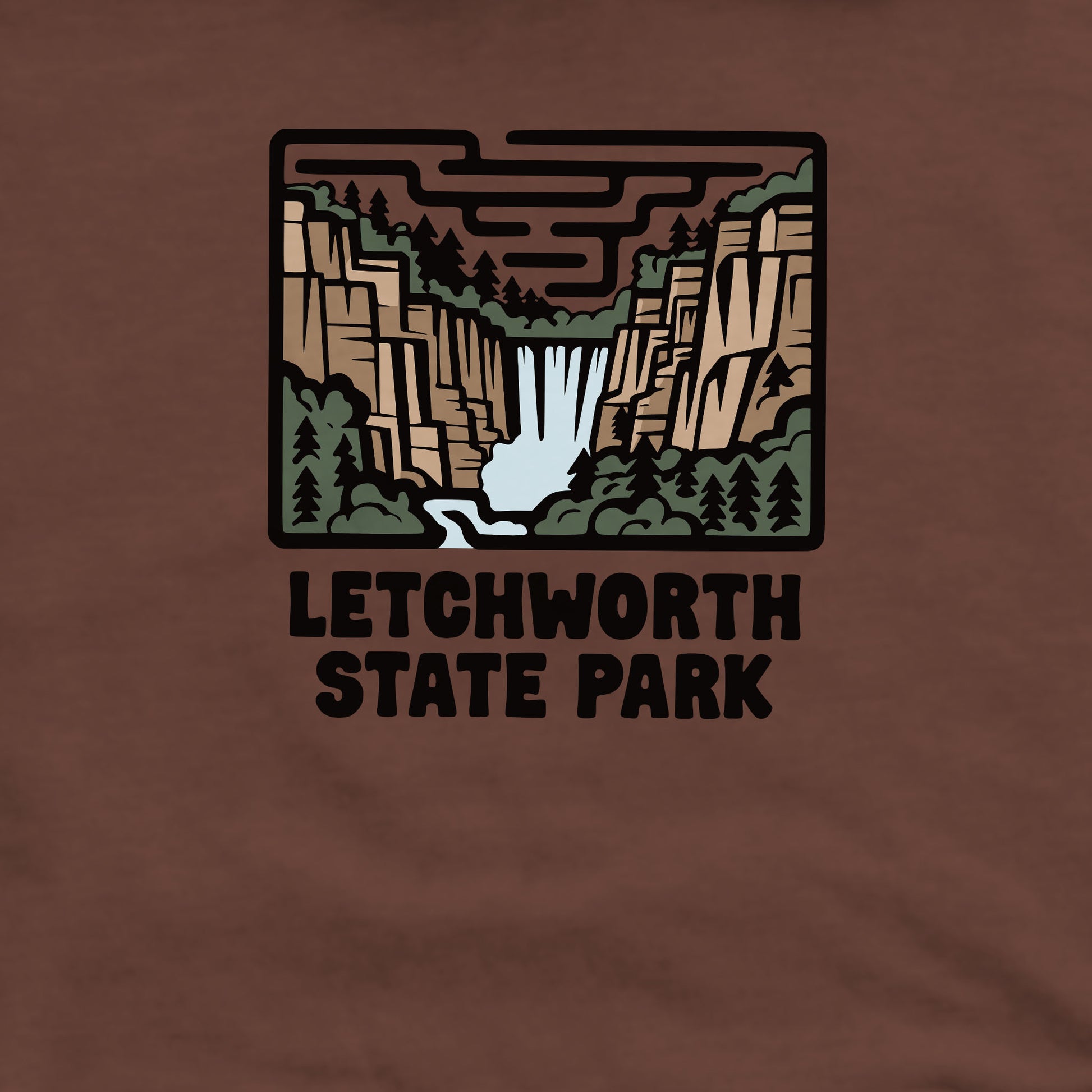 Letchworth State Park Crewneck Sweatshirt Adventure and Outdoors Themed Sweatshirt