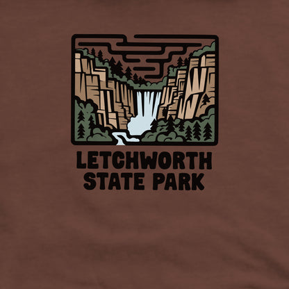Letchworth State Park Crewneck Sweatshirt Adventure and Outdoors Themed Sweatshirt