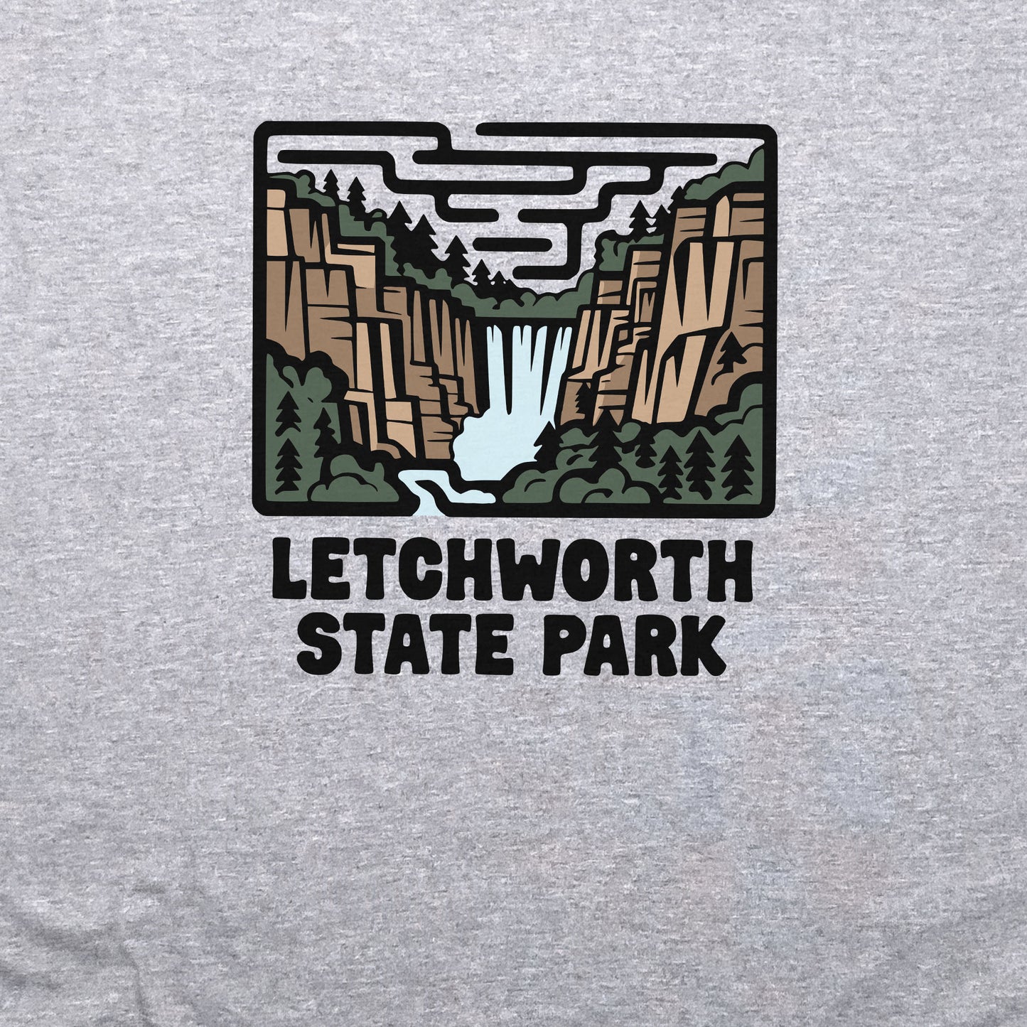Letchworth State Park Crewneck Sweatshirt Adventure and Outdoors Themed Sweatshirt