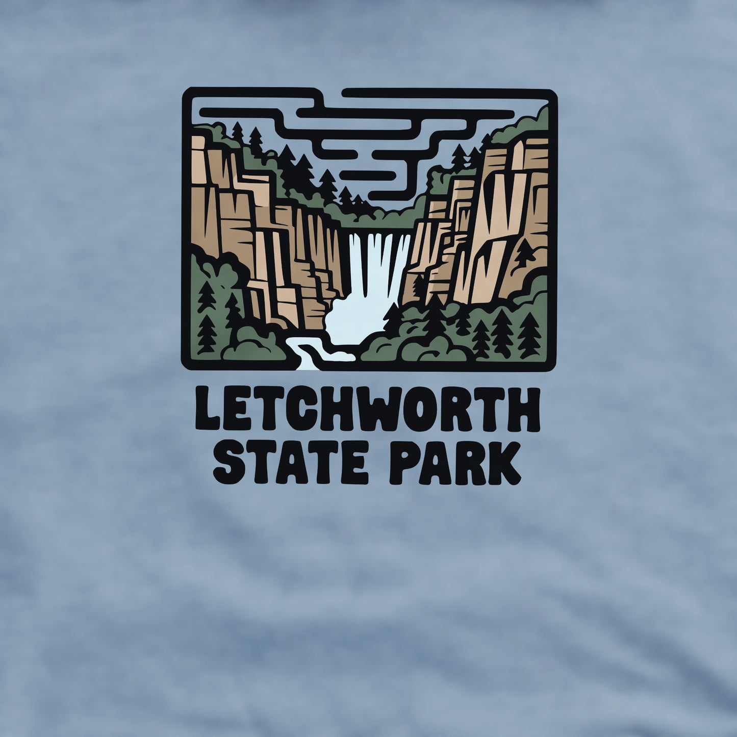 Letchworth State Park Crewneck Sweatshirt Adventure and Outdoors Themed Sweatshirt