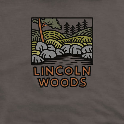 Lincoln Woods Hoodie Adventure and Outdoors Themed Hoodie