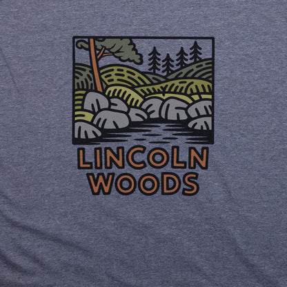 Lincoln Woods T-Shirt Adventure and Outdoors Themed T-Shirt