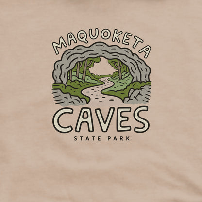 Maquoketa Caves State Park Hoodie Adventure and Outdoors Themed Hoodie