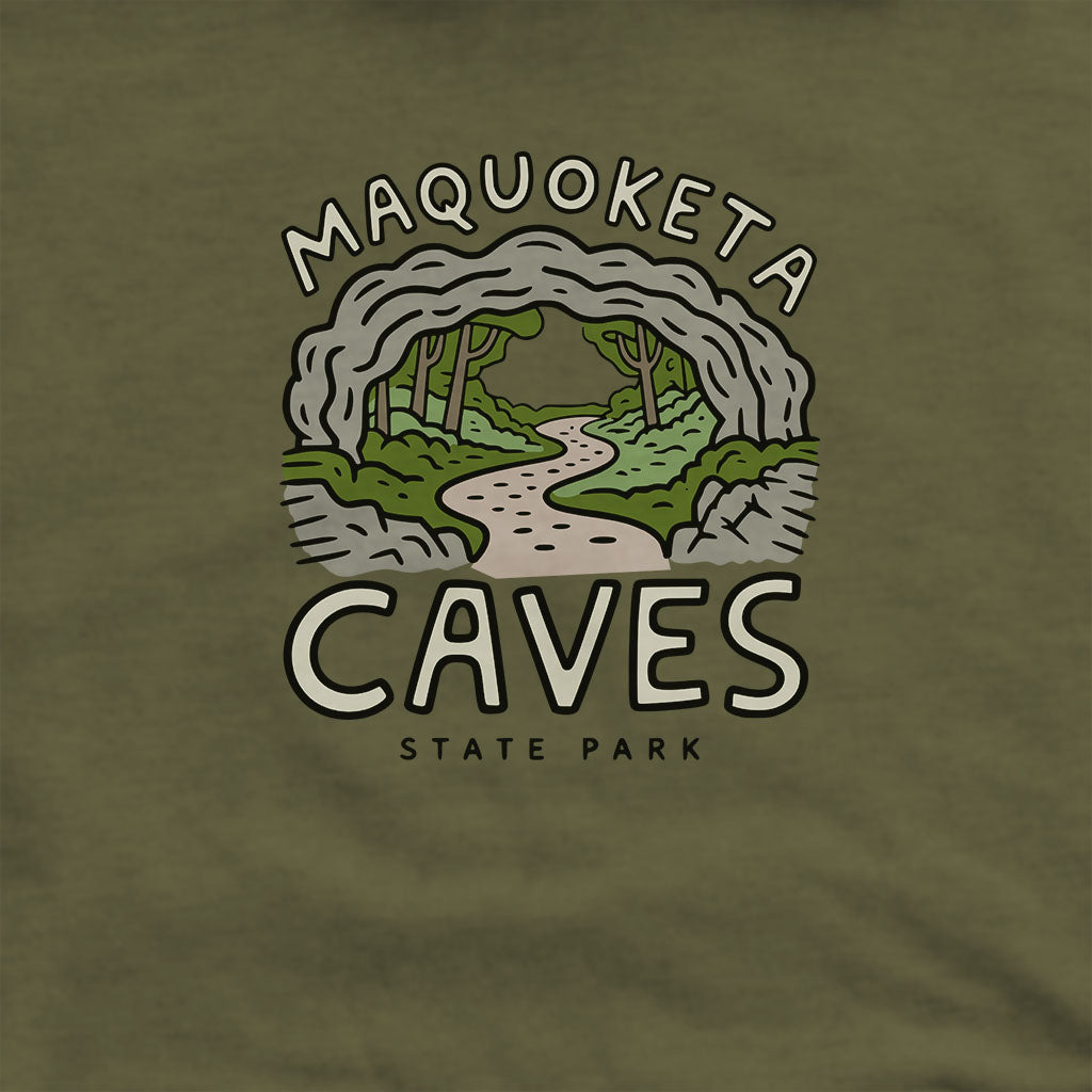 Maquoketa Caves State Park Hoodie Adventure and Outdoors Themed Hoodie