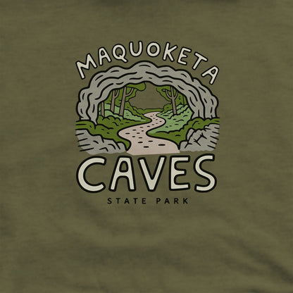 Maquoketa Caves State Park Hoodie Adventure and Outdoors Themed Hoodie