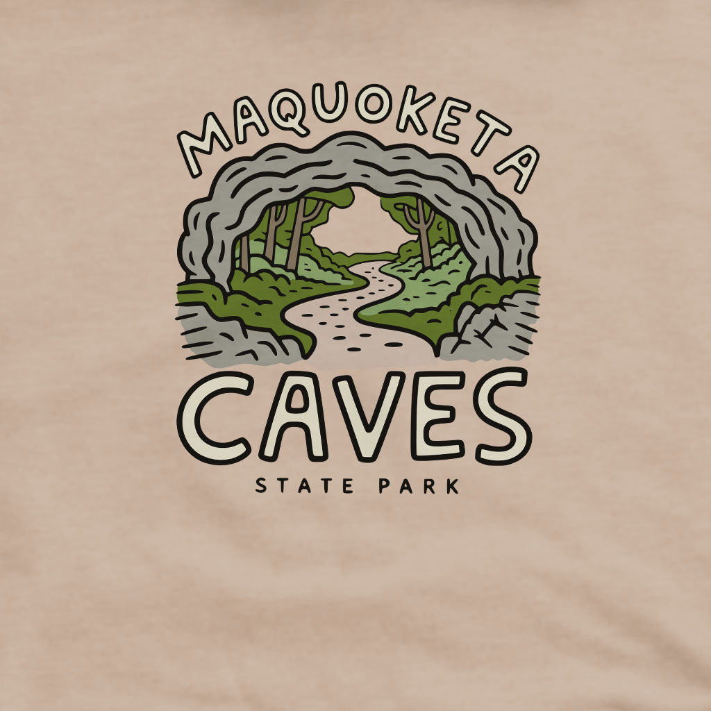 Maquoketa Caves State Park Crewneck Sweatshirt Adventure and Outdoors Themed Sweatshirt