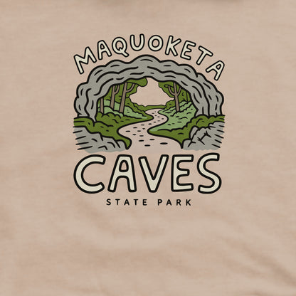 Maquoketa Caves State Park Crewneck Sweatshirt Adventure and Outdoors Themed Sweatshirt