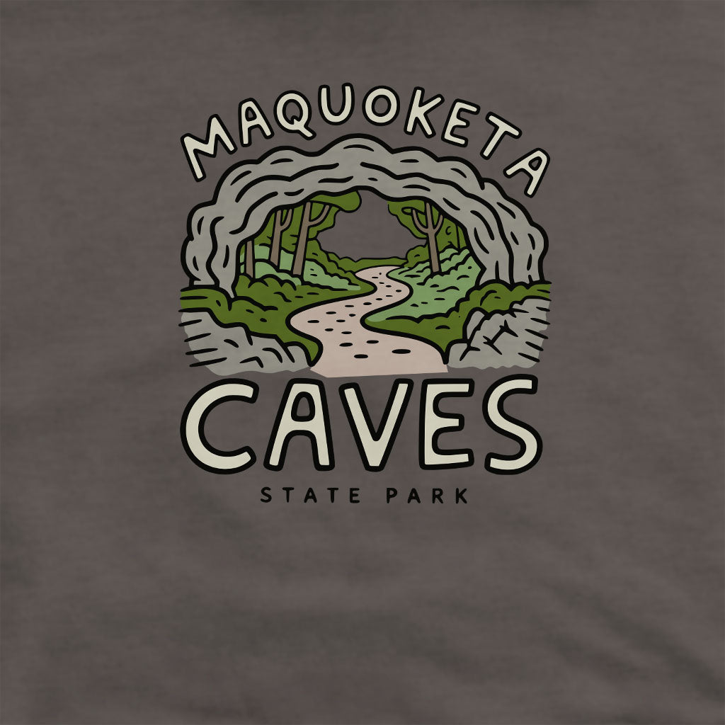 Maquoketa Caves State Park Crewneck Sweatshirt Adventure and Outdoors Themed Sweatshirt