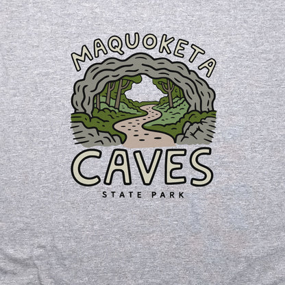 Maquoketa Caves State Park Crewneck Sweatshirt Adventure and Outdoors Themed Sweatshirt