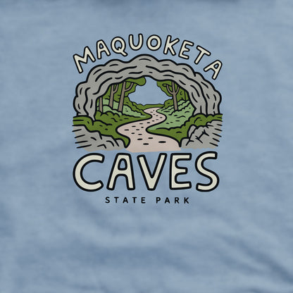 Maquoketa Caves State Park Crewneck Sweatshirt Adventure and Outdoors Themed Sweatshirt