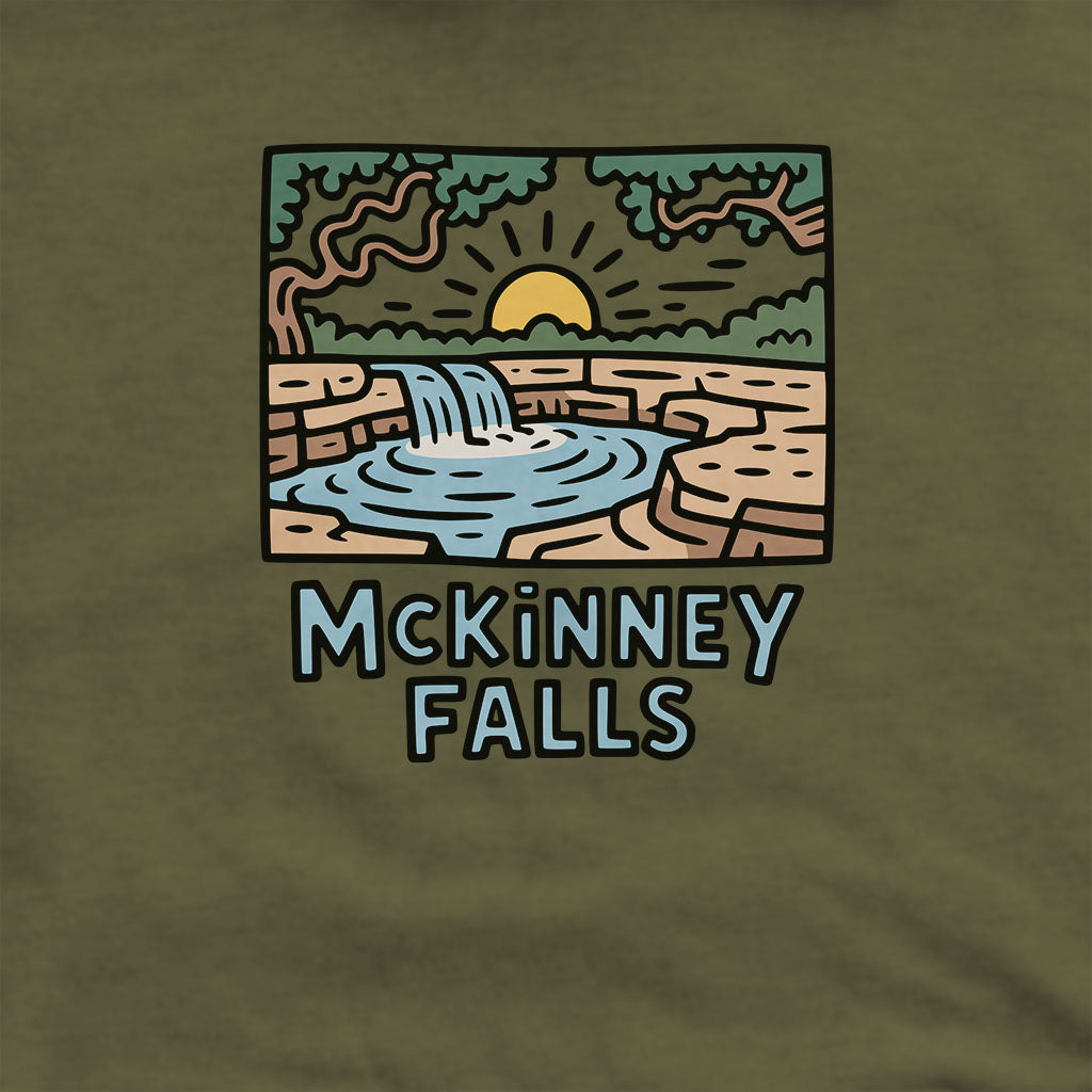McKinney Falls Hoodie Adventure and Outdoors Themed Hoodie