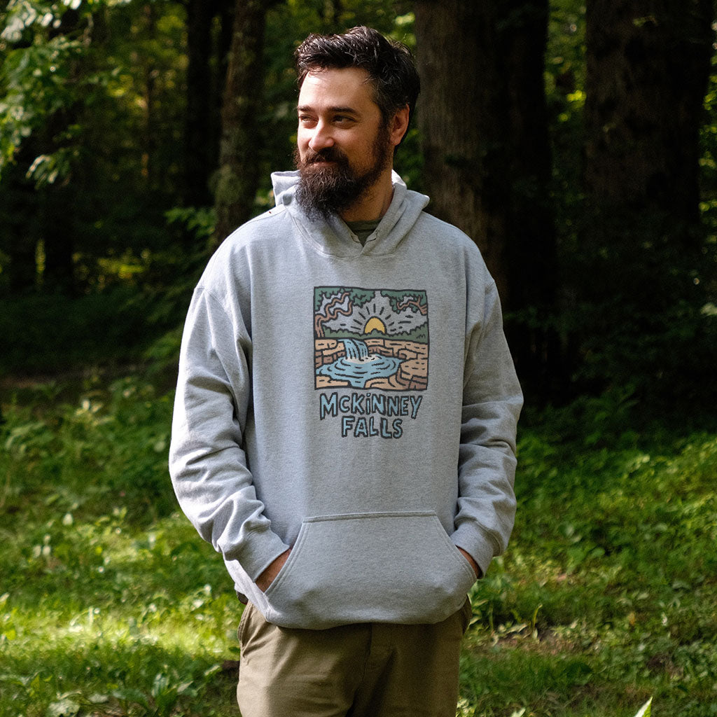 McKinney Falls Hoodie Adventure and Outdoors Themed Hoodie