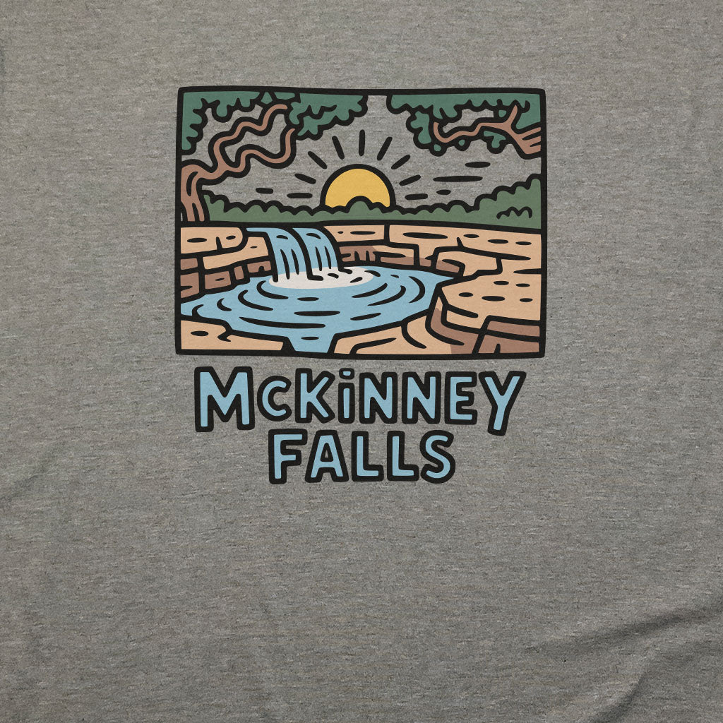 McKinney Falls T-Shirt Adventure and Outdoors Themed T-Shirt