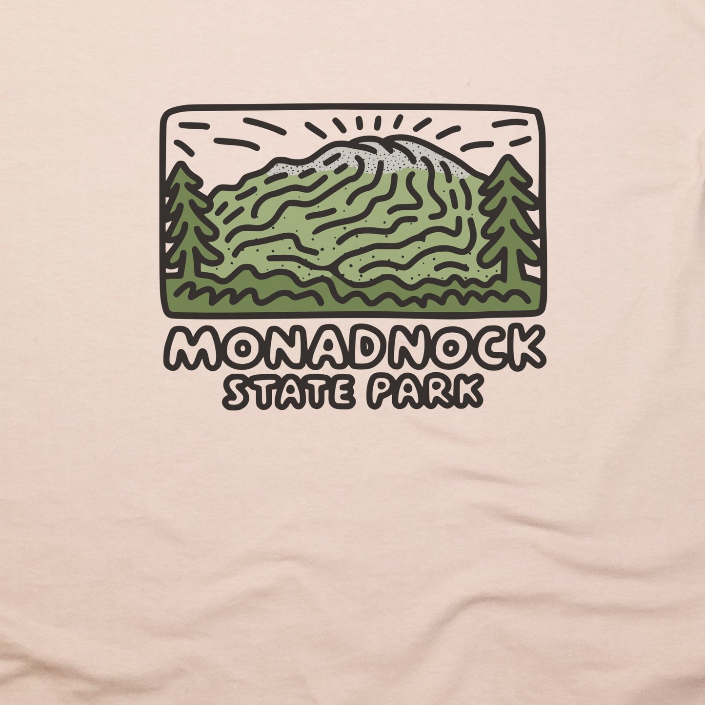 Monadnock State Park T-Shirt Adventure and Outdoors Themed T-Shirt