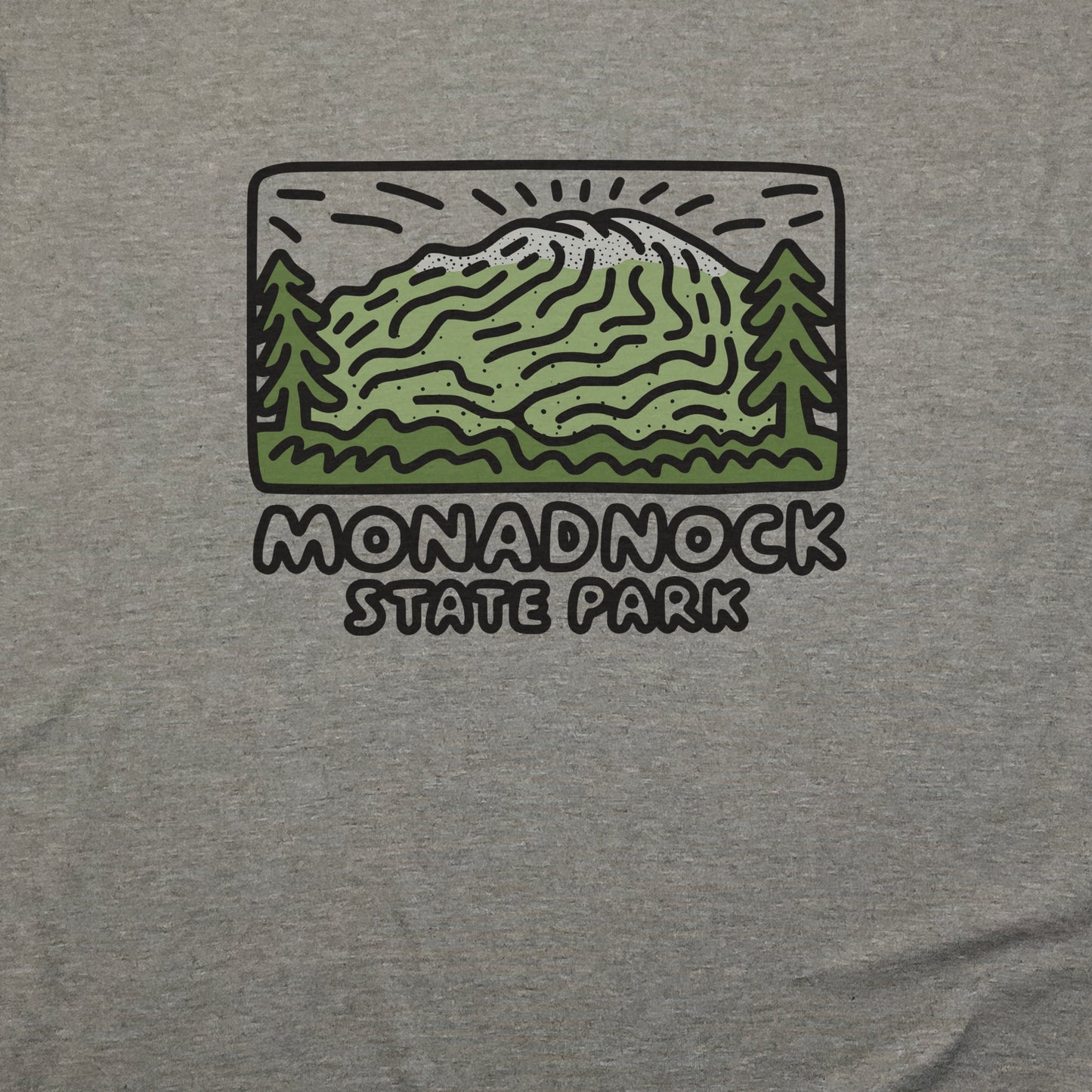 Monadnock State Park T-Shirt Adventure and Outdoors Themed T-Shirt