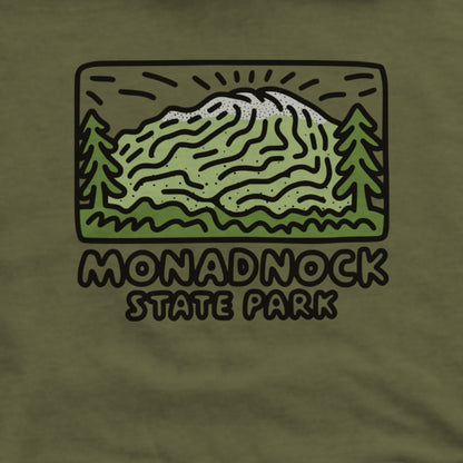 Monadnock State Park Hoodie Adventure and Outdoors Themed Hoodie