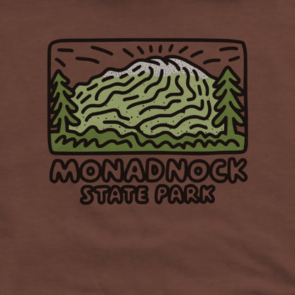 Monadnock State Park Hoodie Adventure and Outdoors Themed Hoodie