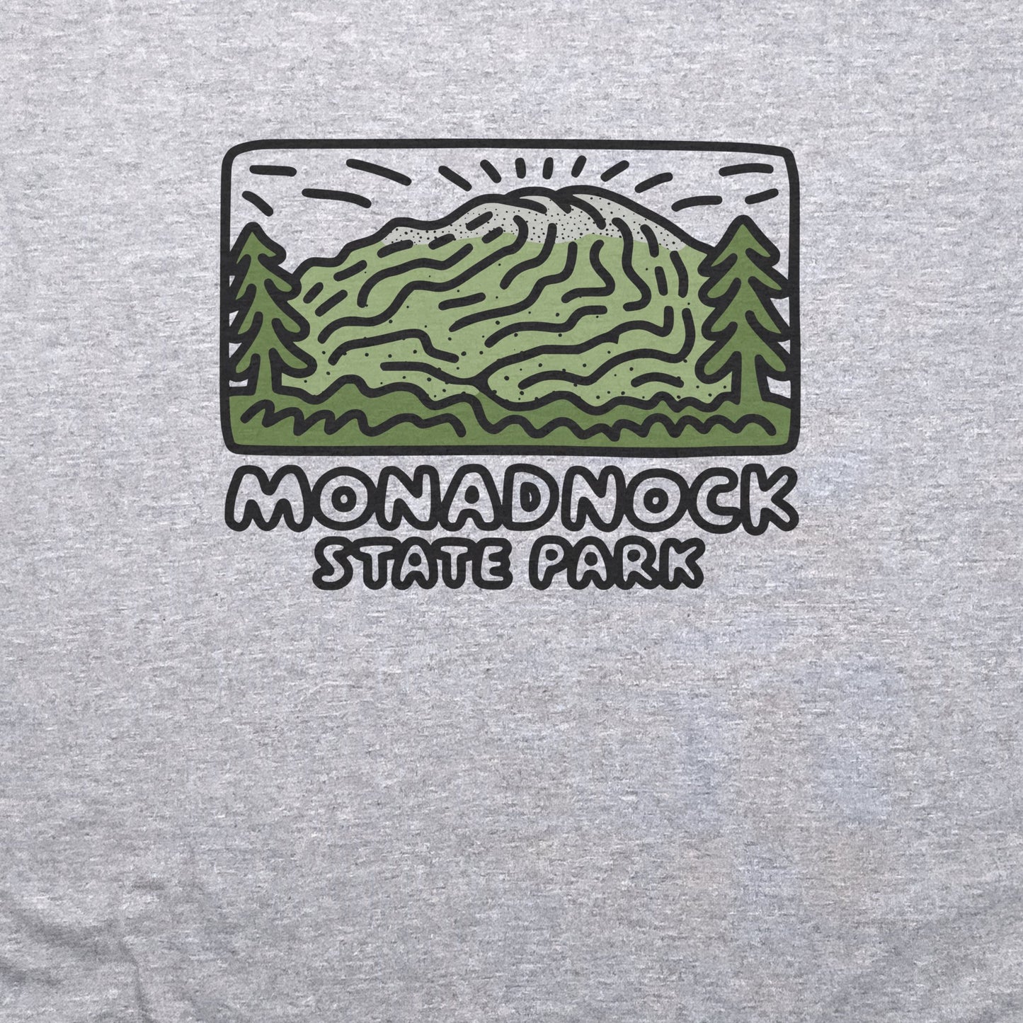 Monadnock State Park T-Shirt Adventure and Outdoors Themed T-Shirt