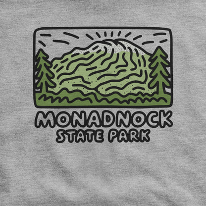 Monadnock State Park Hoodie Adventure and Outdoors Themed Hoodie