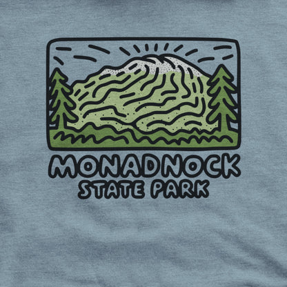 Monadnock State Park Hoodie Adventure and Outdoors Themed Hoodie