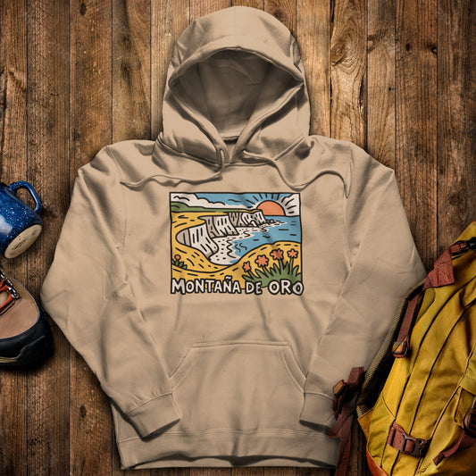 Montana de Oro State Park Hoodie Sand Adventure and Outdoors Themed Hoodie