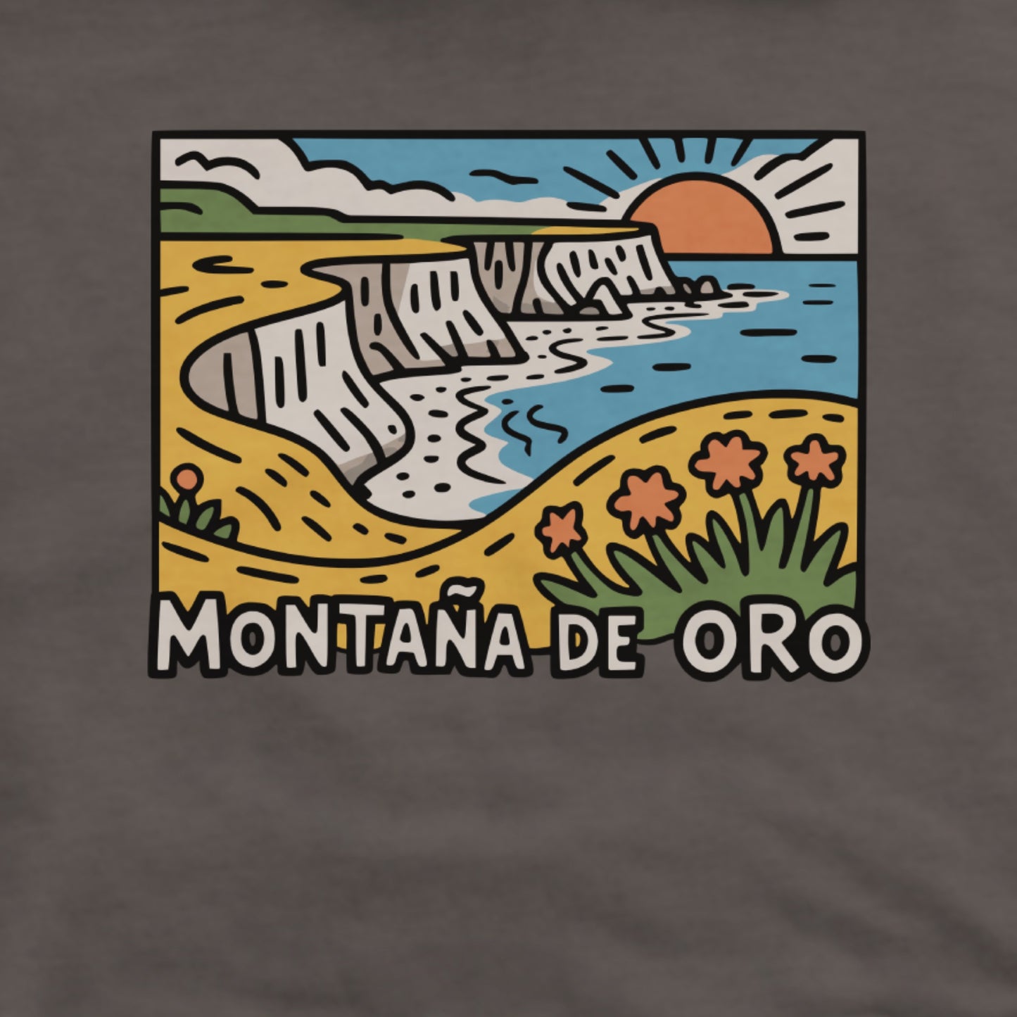 Montana de Oro State Park Hoodie Adventure and Outdoors Themed Hoodie