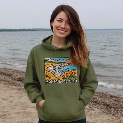 Montana de Oro State Park Hoodie Adventure and Outdoors Themed Hoodie