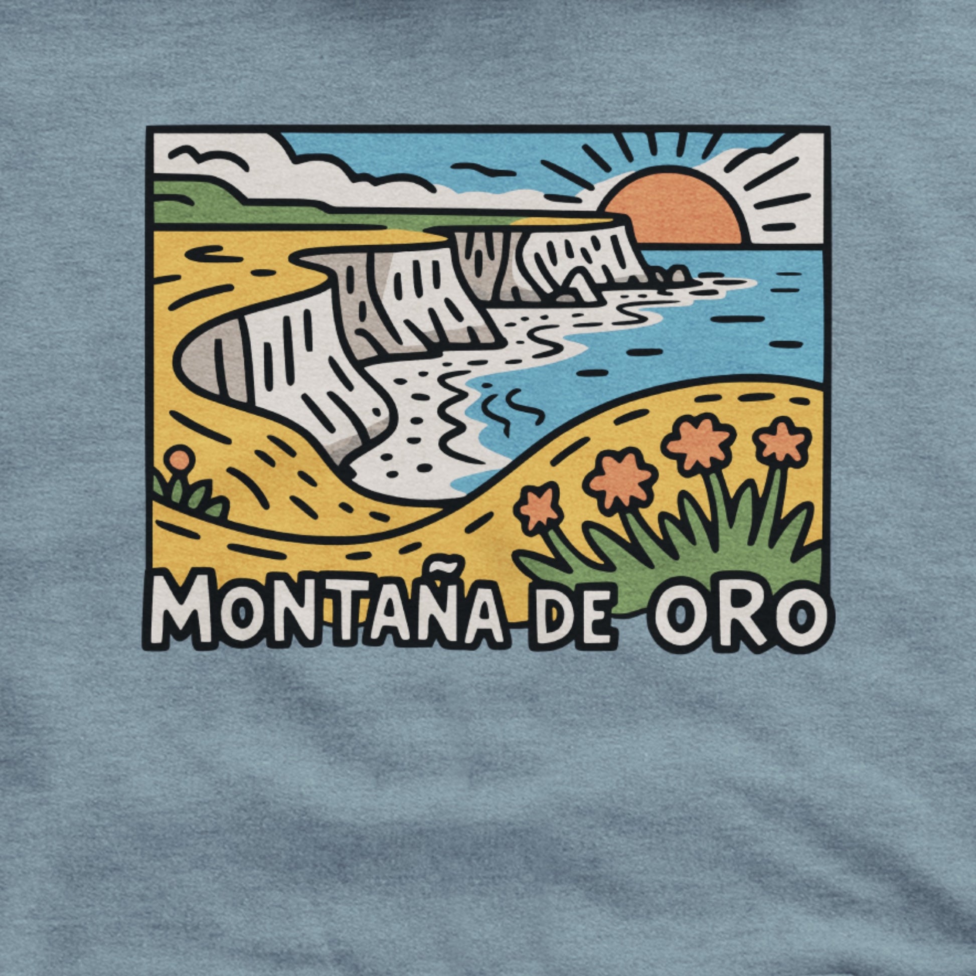 Montana de Oro State Park Hoodie Adventure and Outdoors Themed Hoodie