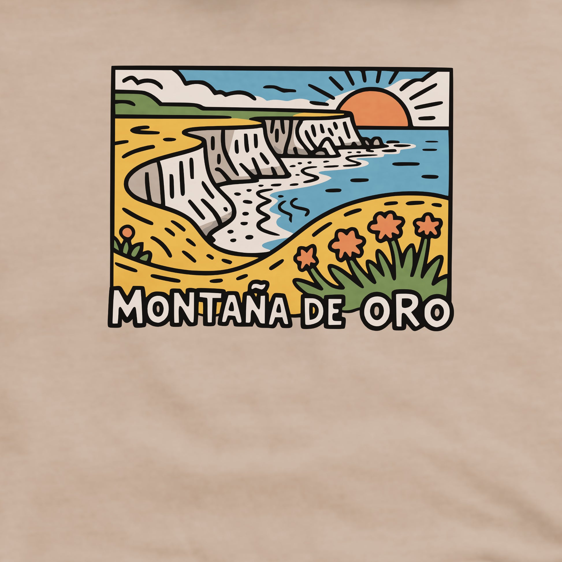 Montana de Oro State Park Crewneck Sweatshirt Adventure and Outdoors Themed Sweatshirt