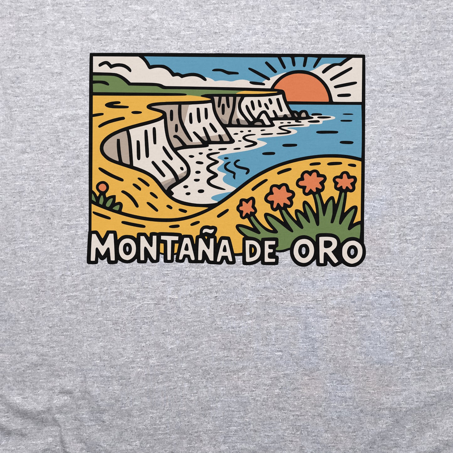 Montana de Oro State Park Crewneck Sweatshirt Adventure and Outdoors Themed Sweatshirt