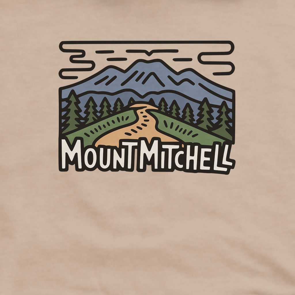 Mount Mitchell Hoodie Adventure and Outdoors Themed Hoodie
