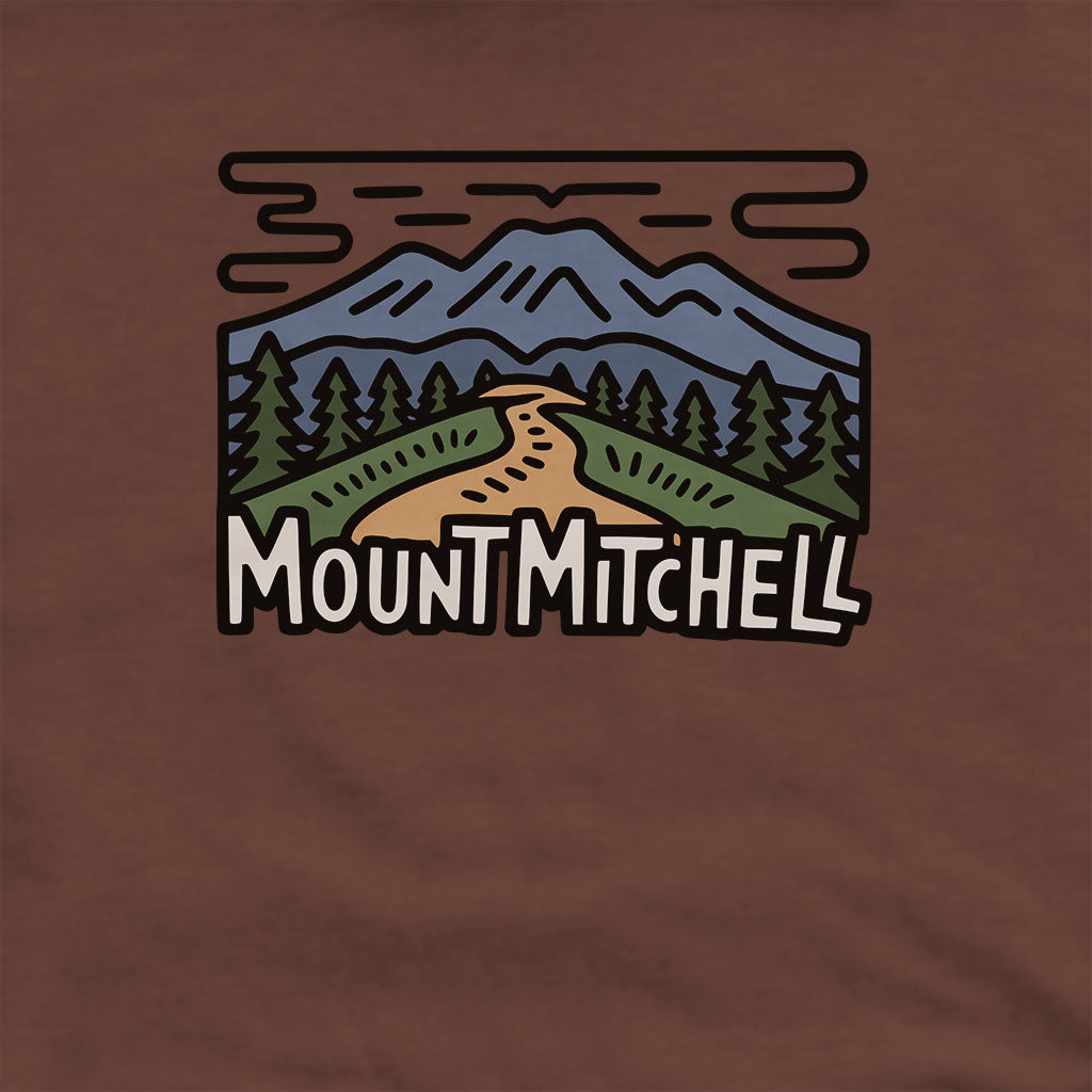 Mount Mitchell Hoodie Adventure and Outdoors Themed Hoodie