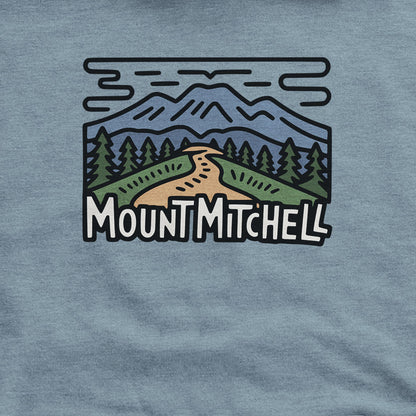 Mount Mitchell Hoodie Adventure and Outdoors Themed Hoodie