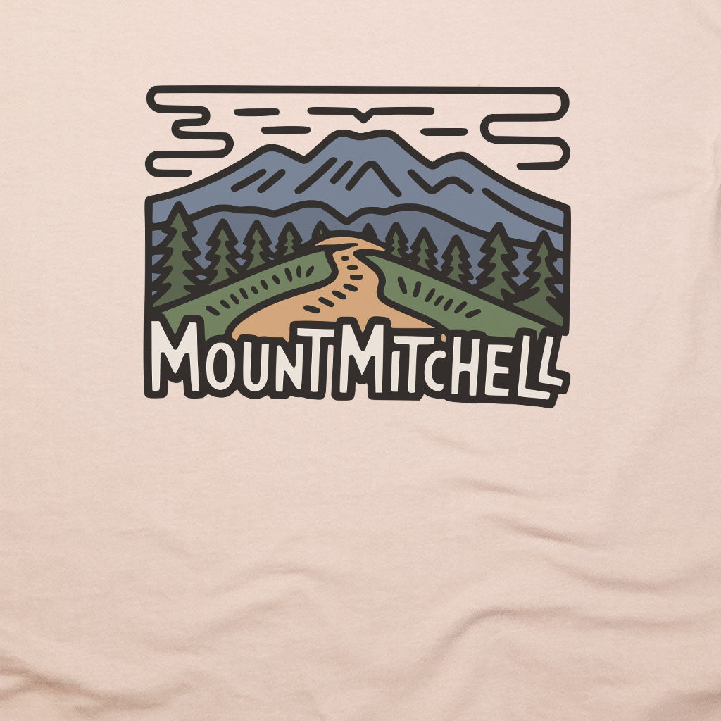 Mount Mitchell T-Shirt Adventure and Outdoors Themed T-Shirt