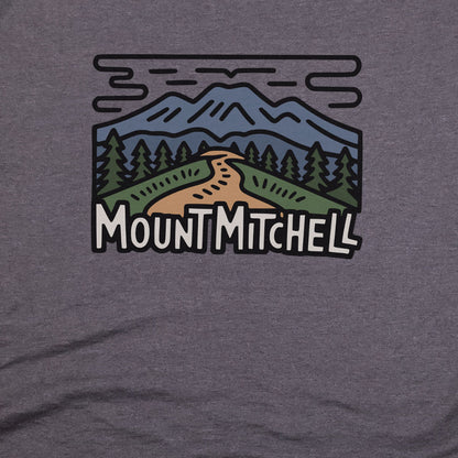 Mount Mitchell T-Shirt Adventure and Outdoors Themed T-Shirt