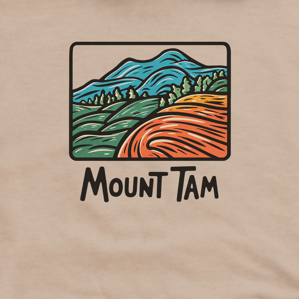 Mount Tamalpais Hoodie Adventure and Outdoors Themed Hoodie