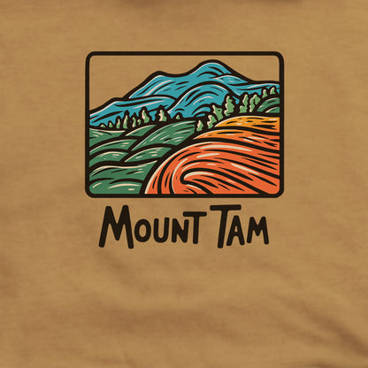 Mount Tamalpais Hoodie Adventure and Outdoors Themed Hoodie