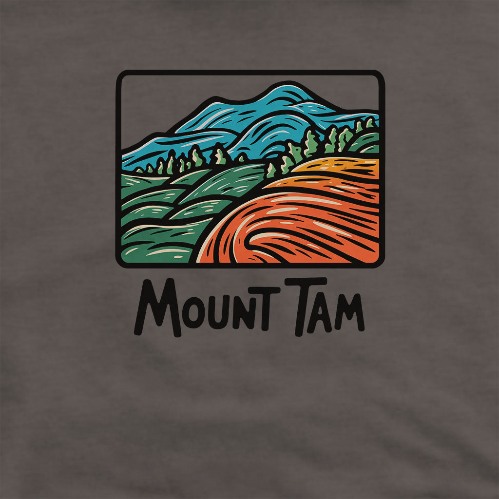 Mount Tamalpais Hoodie Adventure and Outdoors Themed Hoodie