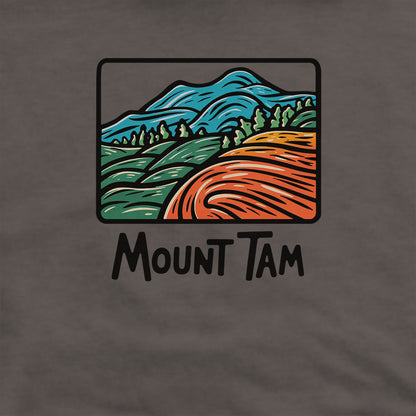 Mount Tamalpais Hoodie Adventure and Outdoors Themed Hoodie