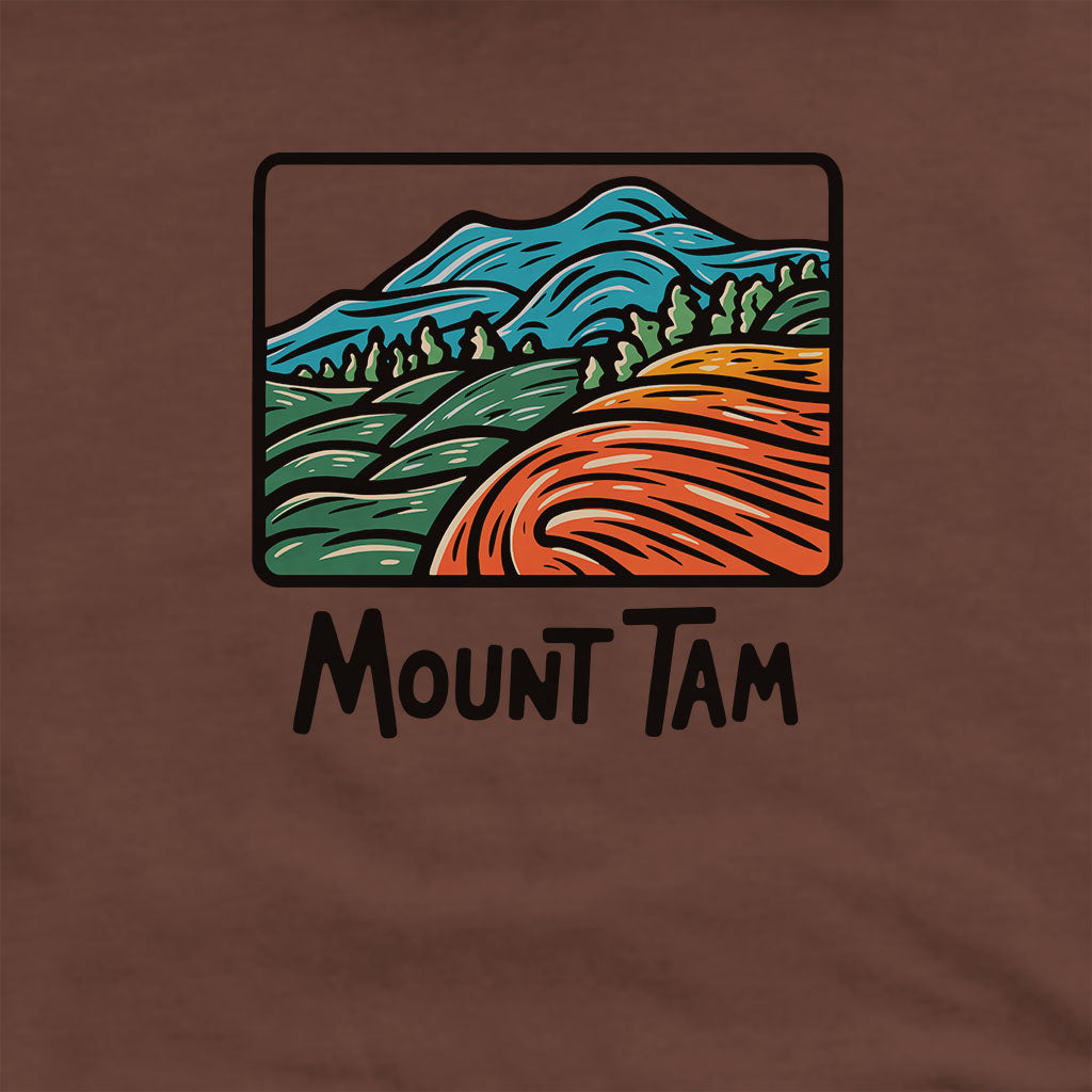 Mount Tamalpais Hoodie Adventure and Outdoors Themed Hoodie