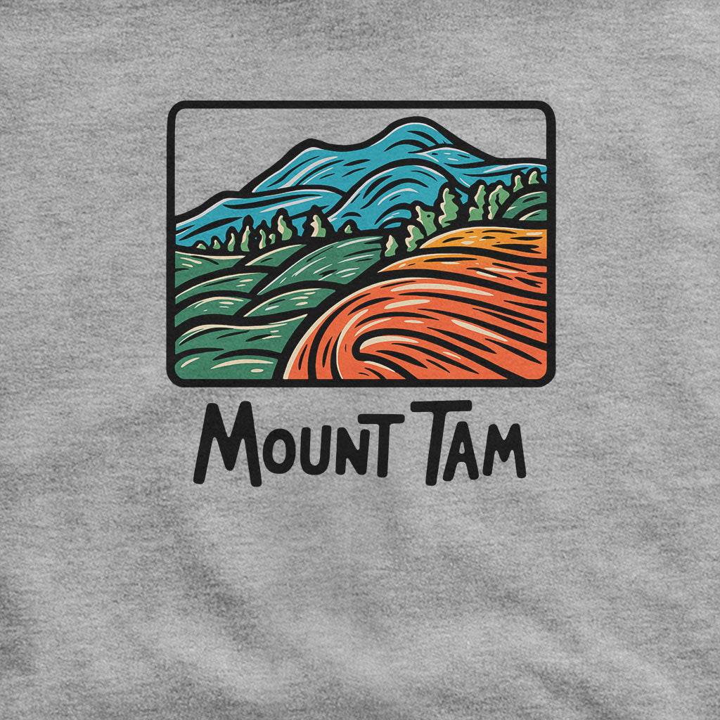 Mount Tamalpais Hoodie Adventure and Outdoors Themed Hoodie