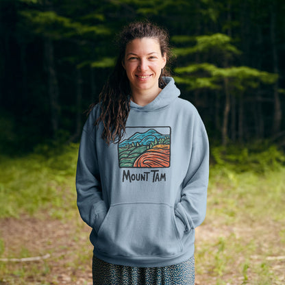 Mount Tamalpais Hoodie Adventure and Outdoors Themed Hoodie